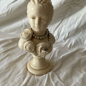 abco alexander backer co chalkware bust